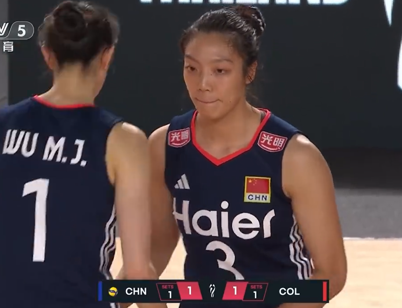 中国女排板, 丰富 中国女排板, 丰富